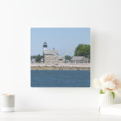 Horloge Carrée Phare de Sheffield Island, Connecticut (Maison)