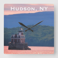 Phare d'Hudson Athens - Lumière de la ville d'Huds