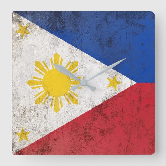 Horloge Carrée Philippines (Recto)