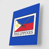 Horloge Carrée Philippines (Angle)