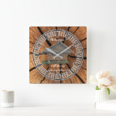 Horloge Carrée Philippines seront toujours ma MAISON (Maison)