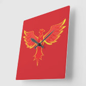 Horloge Carrée Phoenix (Angle)