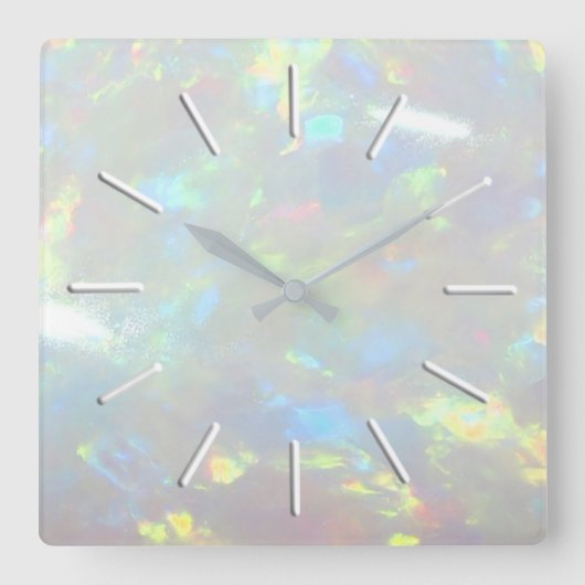 Horloge Carrée photo gemstone opal (Recto)