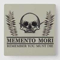 Phrase latin - Saisir le Jour - Memento Mori