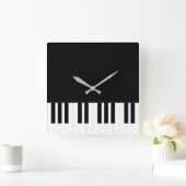 HORLOGE CARRÉE PIANO (Maison)