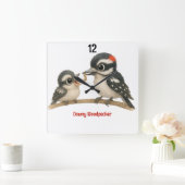 Horloge Carrée Pic Downy (Maison)