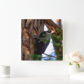 Horloge Carrée Pic pilé (Maison)