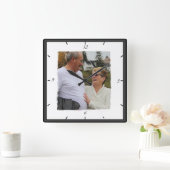 Horloge Carrée Picture Frame (Maison)