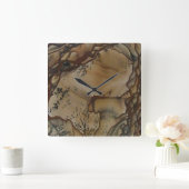 Horloge Carrée Picture Jasper Wall Clock (Maison)