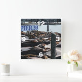 Horloge Carrée Pier 39 Sea Lions (Maison)