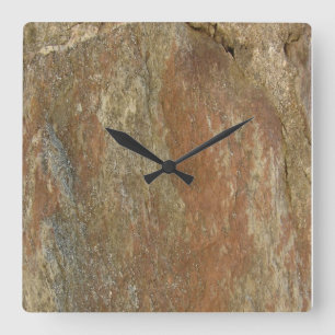 Horloge Carrée Pierre