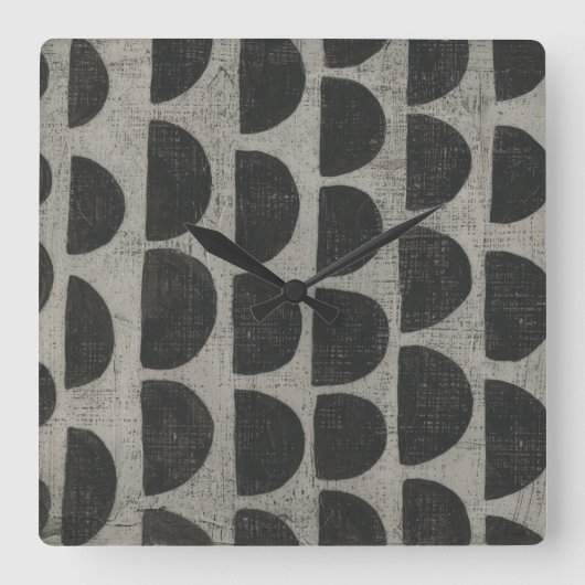 Horloge Carrée Pierre - Semicules (Recto)