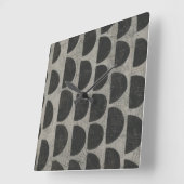 Horloge Carrée Pierre - Semicules (Angle)