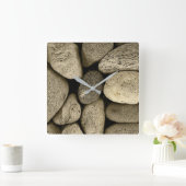 Horloge Carrée Pierres (Maison)