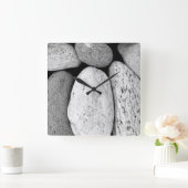 Horloge Carrée Pierres (Maison)