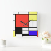 Horloge Carrée Piet Mondriaan (Maison)