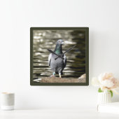 Horloge Carrée Pigeon (Maison)