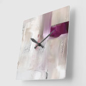 Horloge Carrée Pink Floyd (Angle)