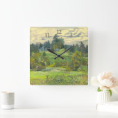 Horloge Carrée Pins (Maison)