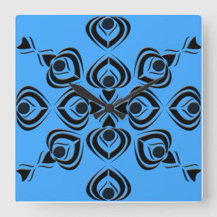 Horloge Carrée Pique