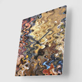 HORLOGE CARRÉE PLAGE (Angle)