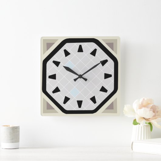Horloge Carrée Polish (Maison)
