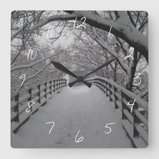Horloge Carrée Pont (Recto)