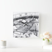 Horloge Carrée Pont antique (Maison)