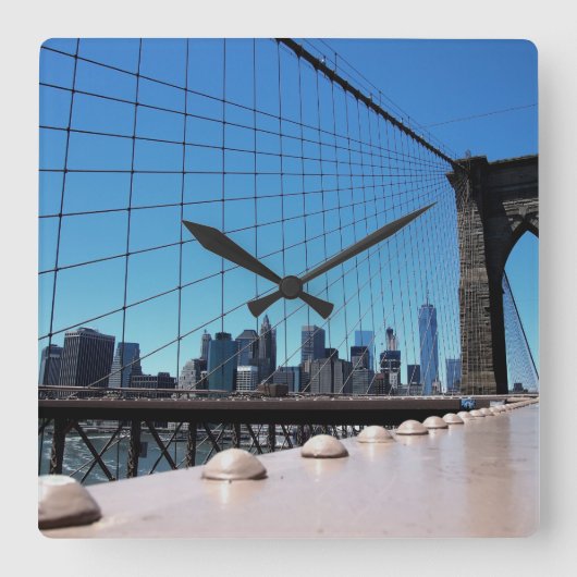 Horloge Carrée Pont de Brooklyn (Recto)