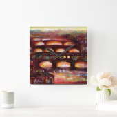 Horloge Carrée Ponte Vecchio et autres ponts de Florence (Maison)