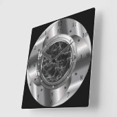 Horloge Carrée Portail machine à temps ~XZZ 01~Temps/espace/Conti (Angle)