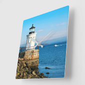 Horloge Carrée Portland Breakwater Lighthouse, Maine (Angle)