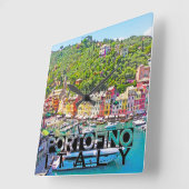 Horloge Carrée Portofino (Angle)