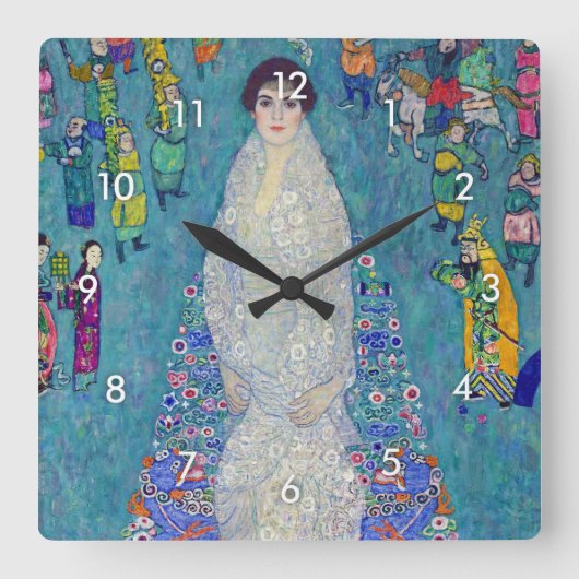 Horloge Carrée Portrait of Elisabeth Lederer, Gustav Klimt (Recto)