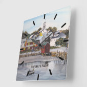 Horloge Carrée Portsmouth Harbor (Angle)