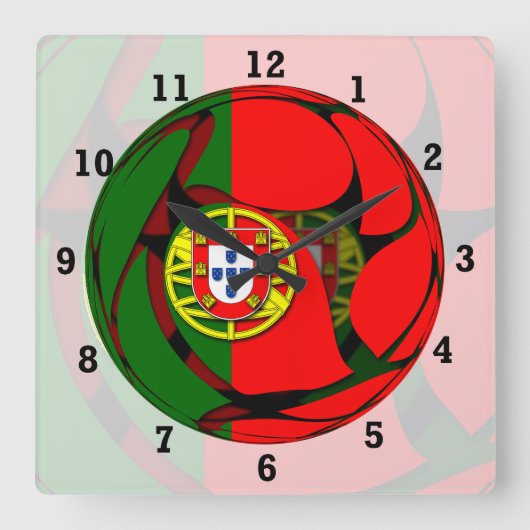Horloge Carrée Portugal #1 (Recto)
