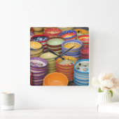 Horloge Carrée Poterie en Provence (Maison)