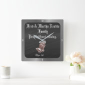 HORLOGE CARRÉE PRAY WITHOUT CEASING (Maison)