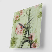 Horloge Carrée pretty spretty (Angle)