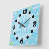 Horloge Carrée Prince (Angle)