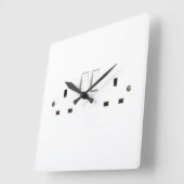 Horloge Carrée Prise électrique du Royaume-Uni (Angle)