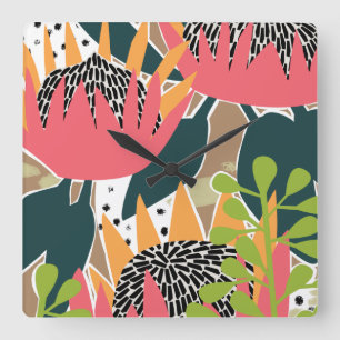 Horloge Carrée Protea Ier