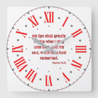 Psaumes 71:23 KJV Bible Verse Numéros romains