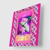 Horloge Carrée Psy Kat eWatch (Angle)