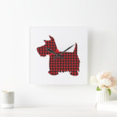 Horloge Carrée PSYCHOLOGUE DE L'ÉCOLE Funny Titre de l'emploi Ann (Maison)