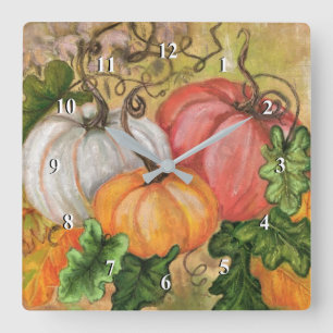 Horloge Carrée Pumkins