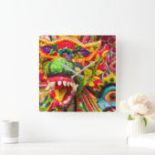 Horloge Carrée Pura Penataran Sasih (Maison)