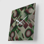 Horloge Carrée PureColor 2 (Angle)