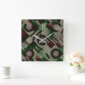 Horloge Carrée PureColor 2 (Maison)