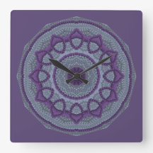 Purple gray mandala